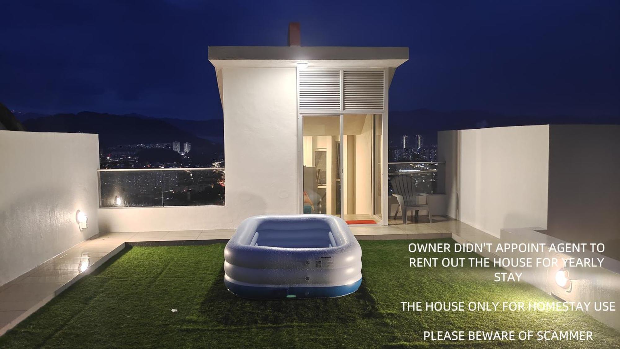 Cozy Homestay With Private Rooftop Pv21b Setapak D Pangsapuri *